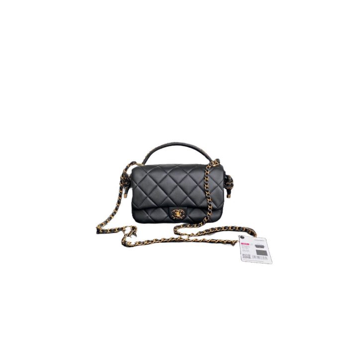 CHANEL Flap Bag with Top Handle(HIGH-END GRADE) - Image 1