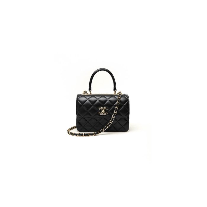 CHANEL Mini Flap Bag with Top Handle - Image 1
