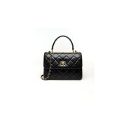 CHANEL Flap Bag With Top Handle