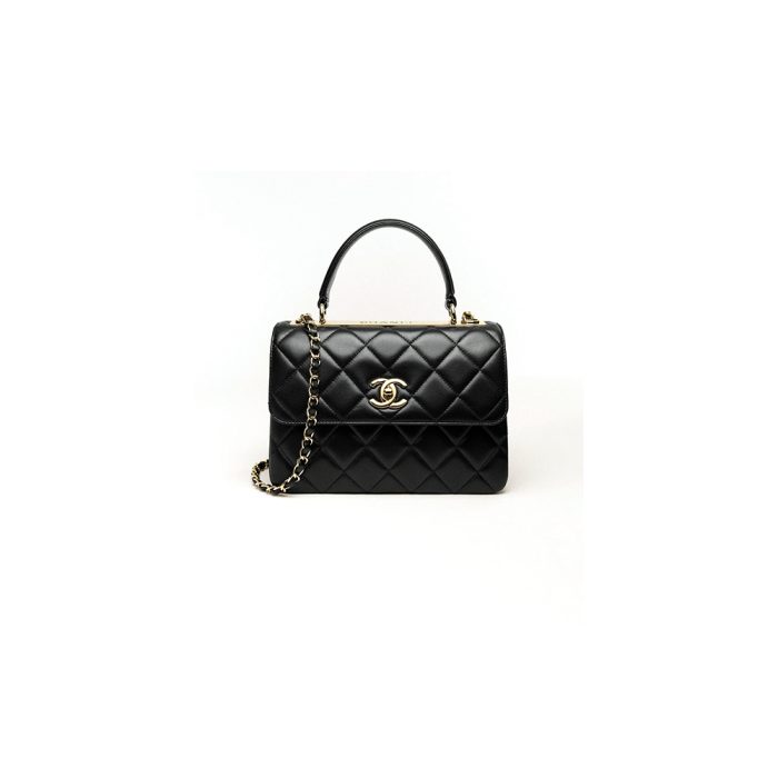 CHANEL Flap Bag With Top Handle - Image 1