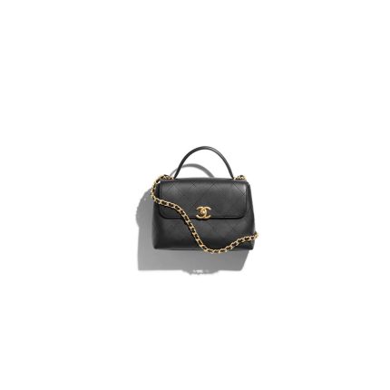 Chanel Large Flap Bag With Top Handle(HIGH-END GRADE)