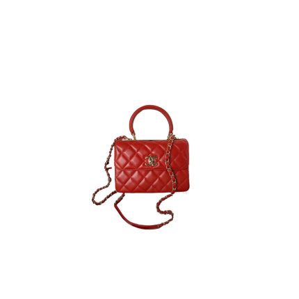 CHANEL Mini Flap Bag with Top Handle