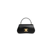 TEEN CELINE LOLA in Triomphe Canvas and Calfskin(HIGH-END GRADE)