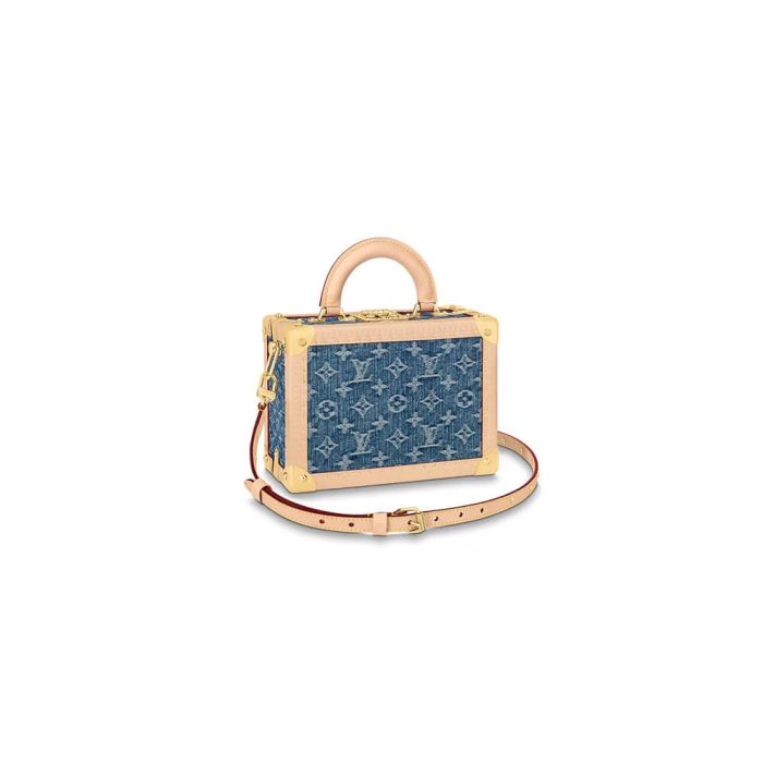 LV Petite Valise Denim Bleu - Image 1