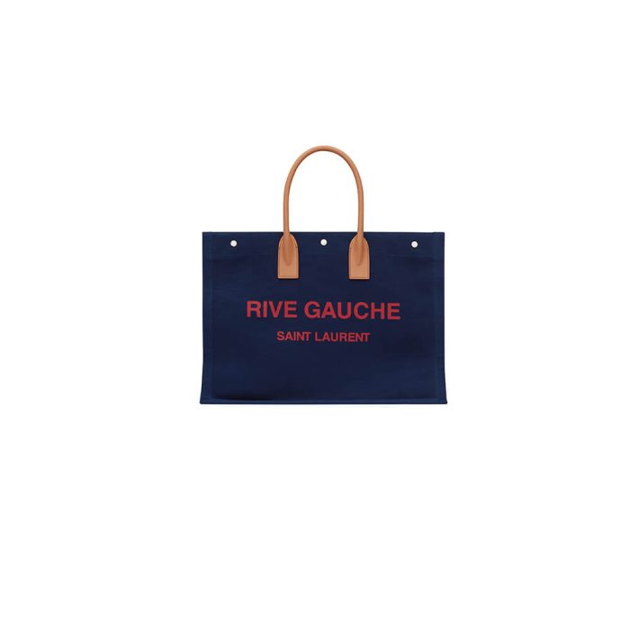RIVE GAUCHE LARGE TOTE BAG IN CANVAS - Image 1