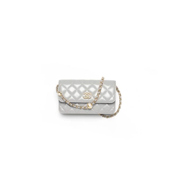 CHANEL Flap Phone Holder with Chain(HIGH-END GRADE) - Image 1