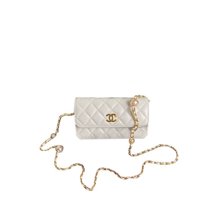CHANEL Flap Phone Holder with Chain(HIGH-END GRADE) - Image 1