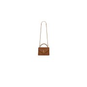 COLLEGE MEDIUM CHAIN BAG IN QUILTED LEATHER