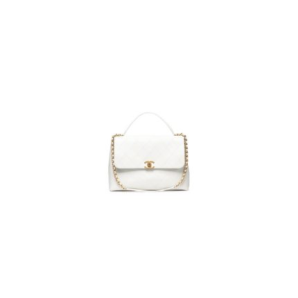Chanel Large Flap Bag With Top Handle(HIGH-END GRADE)