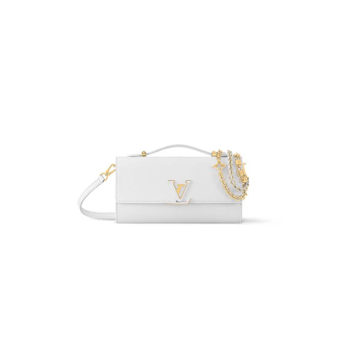LV Wallet On Chain Capucines - Image 1