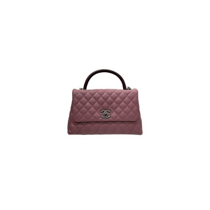 CHANEL Large Flap Bag With Top Handle(high-end grade)