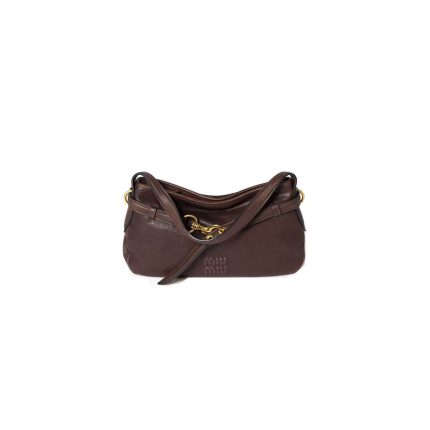 MIUMIU Regular Aventure nappa leather bag(HIGH-END GRADE)
