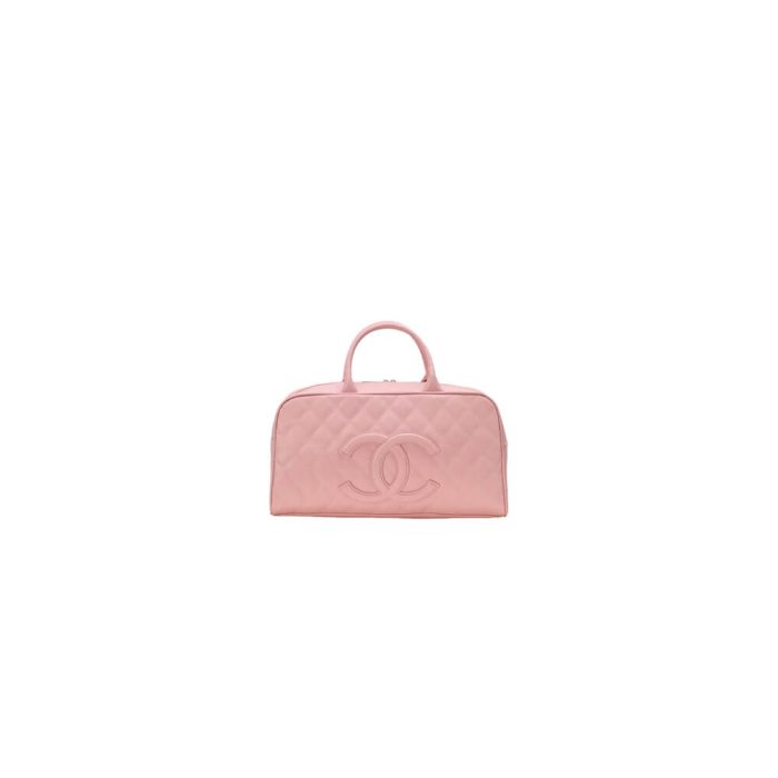 CHANEL Large Vintage Boston Bag - Image 1