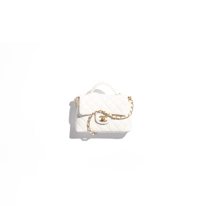 CHANEL Small Flap Bag with Top Handle(HIGH-END GRADE) - Image 1