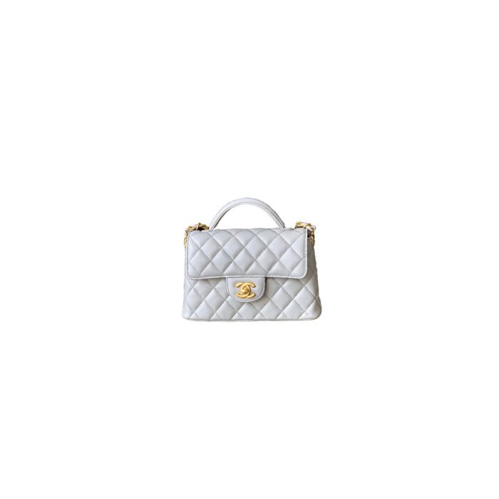 CHANEL Small Flap Bag with Top Handle(HIGH-END GRADE) - Image 1