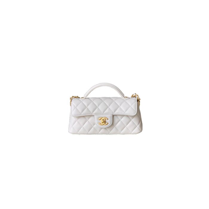CHANEL Mini Flap Bag with Top Handle(HIGH-END GRADE) - Image 1