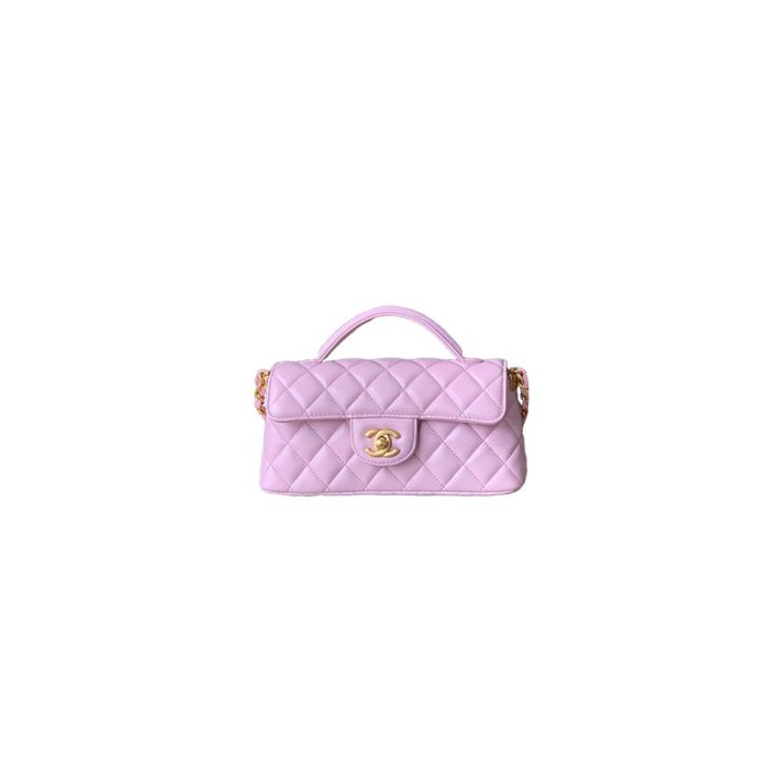 CHANEL Mini Flap Bag with Top Handle(HIGH-END GRADE) - Image 1