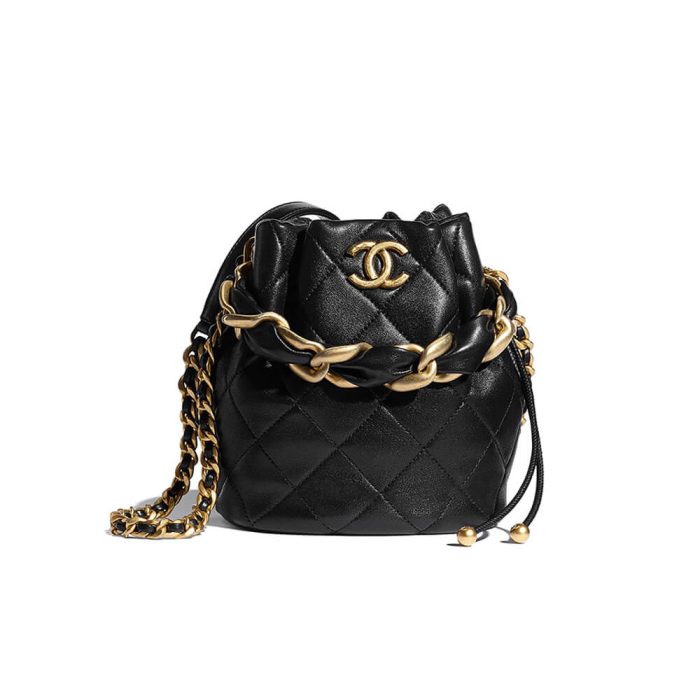 CHANEL Drawstring Bag - Image 1
