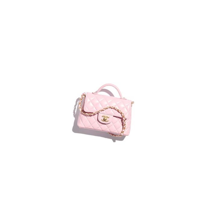 CHANEL Small Flap Bag with Top Handle(HIGH-END GRADE) - Image 1