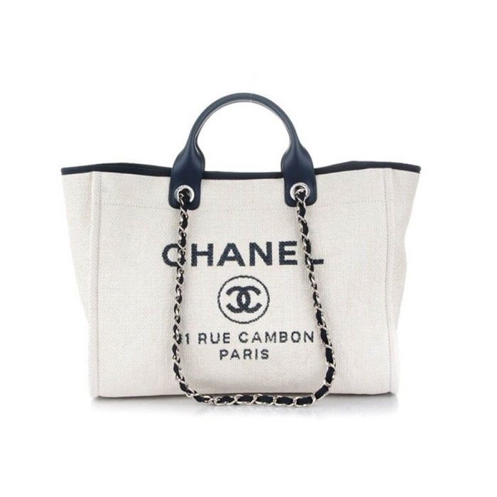 CHANEL Deauville Large Tote - Image 1