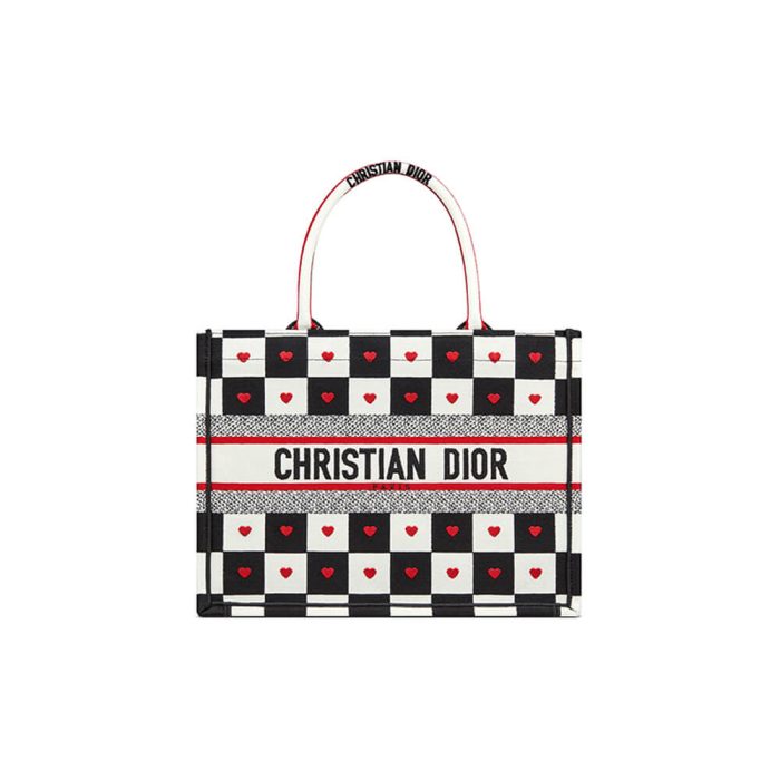 SMALL DIORAMOUR DIOR BOOK TOTE - Image 1