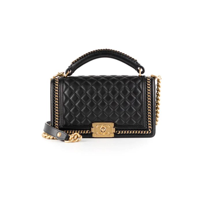 Chanel Top Handle Boy Handbag - Image 1
