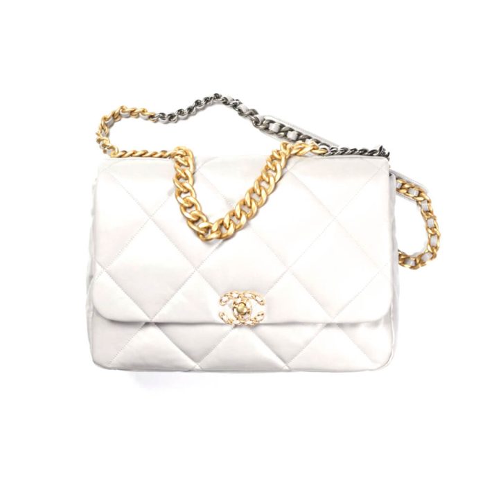 CHANEL 19 MAXI HANDBAG - Image 1