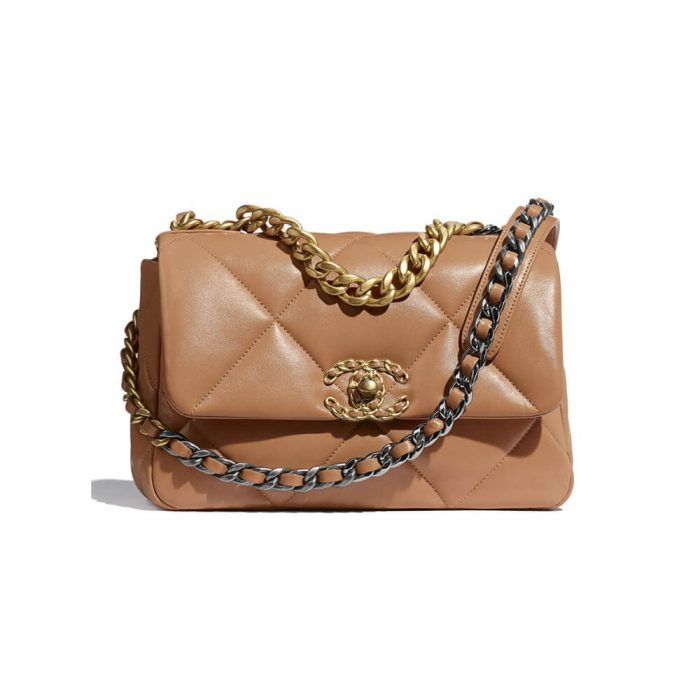 CHANEL 19 MAXI HANDBAG - Image 1