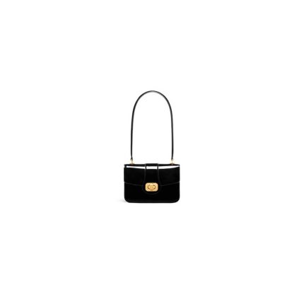 CELINE TEEN CELINE JOSEPHINE bag IN PATENT CALFSKIN(high-end grade)