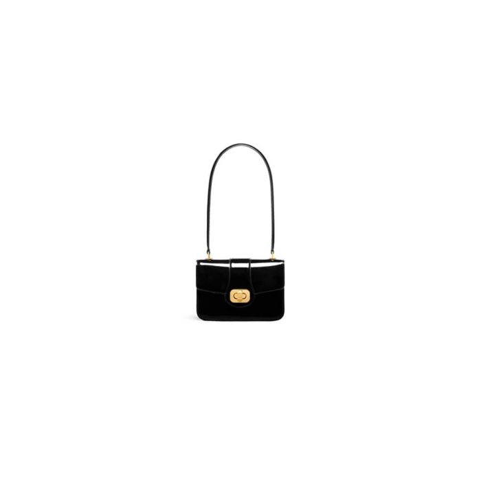 CELINE TEEN CELINE JOSEPHINE bag IN PATENT CALFSKIN(high-end grade) - Image 1