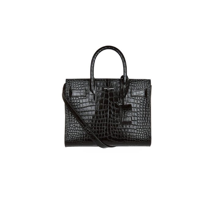 YSL SAC DE JOUR BABY IN CROCODILE-EMBOSSED - Image 1