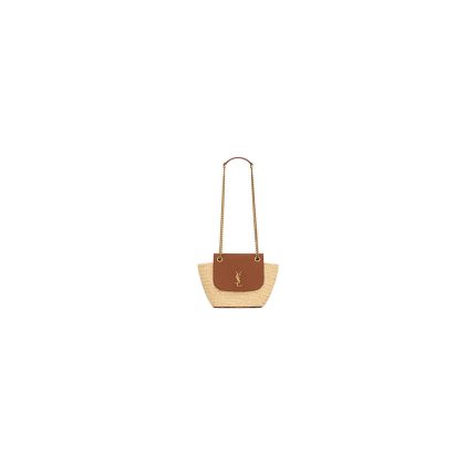 YSL mini Manon in raffia(HIGH-END GRADE)