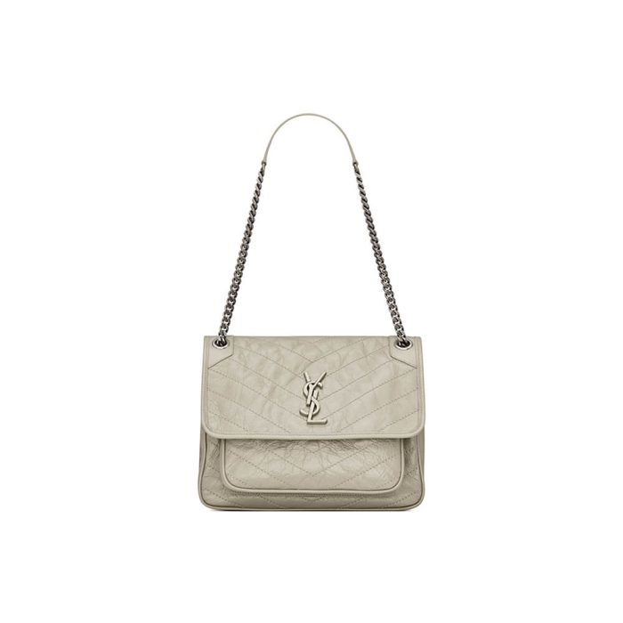 SAINT LAURENT NIKI MEDIUM IN CRINKLED VINTAGE LEATHER - Image 1
