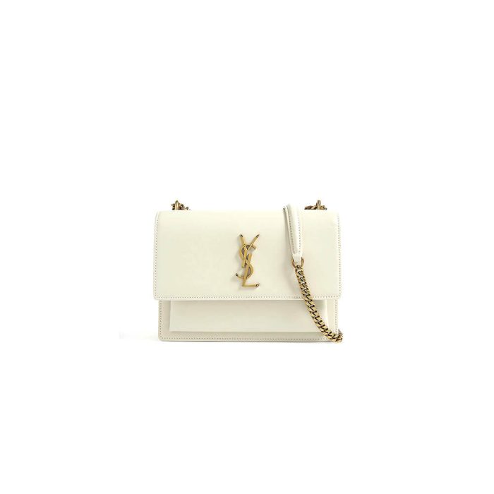 SUNSET CHAIN WALLET IN SMOOTH LEATHER - Image 1