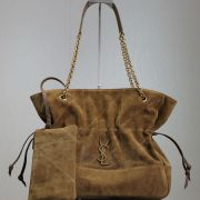 YSL  JAMIE shopping bag in suede - Image 2