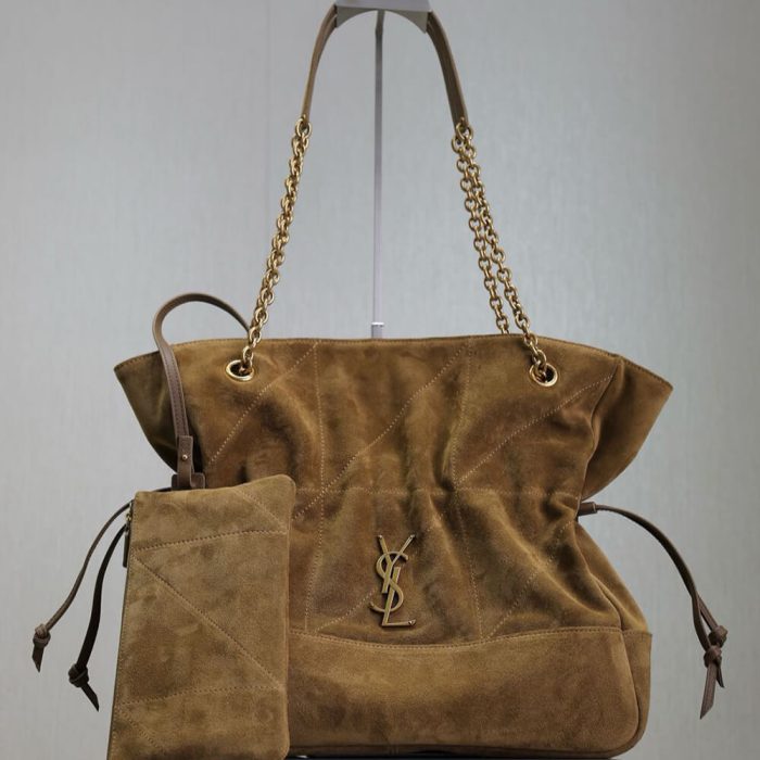 YSL  JAMIE shopping bag in suede - Image 2