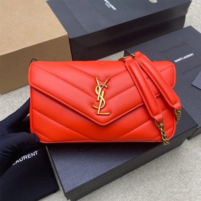 YSL  LOULOU small in MATELASS?? lambskin - Image 2