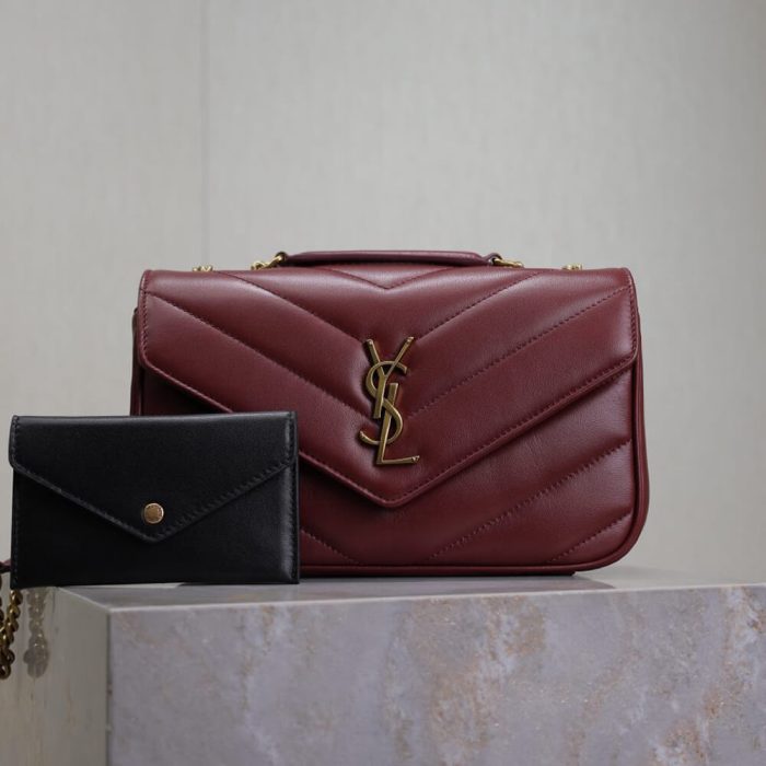 YSL  LOULOU small in MATELASS?? lambskin - Image 2