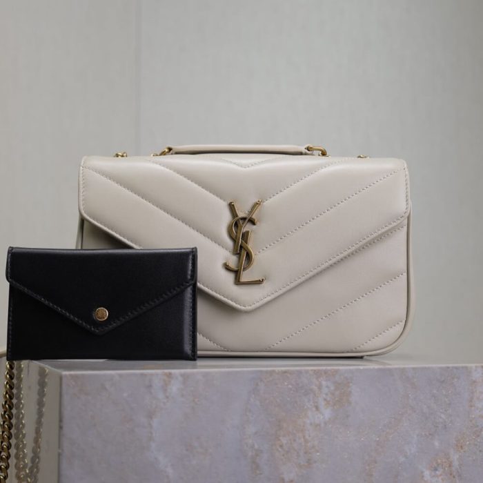 YSL  LOULOU small in MATELASS?? lambskin - Image 2