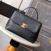Chanel Large Flap Bag With Top Handle(HIGH-END GRADE) - Image 2