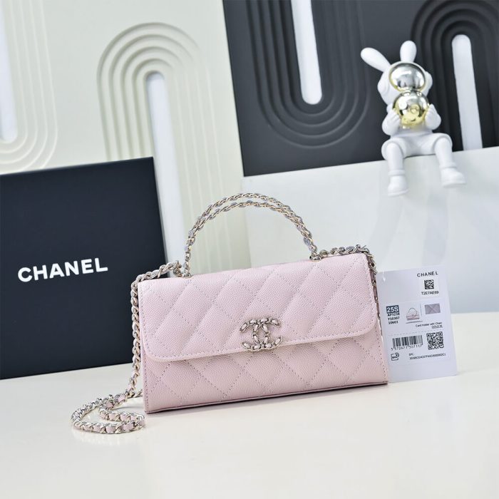 Chanel Flap Phone Holder with Chain(HIGH-END GRADE) - Image 2