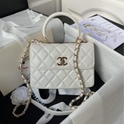 CHANEL Mini Flap Bag with Top Handle - Image 2