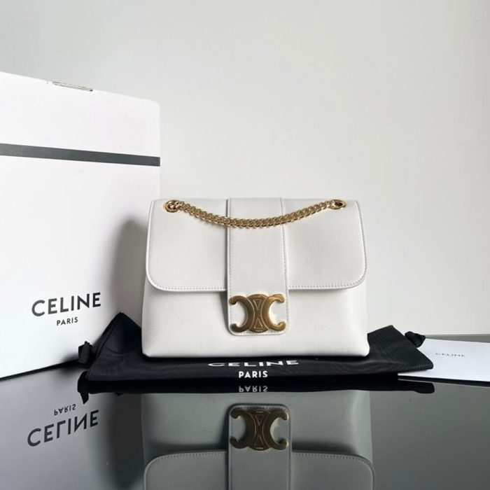 CELINE Medium Celine Victoire Bag in SUPPLE CALFSKIN - Image 2
