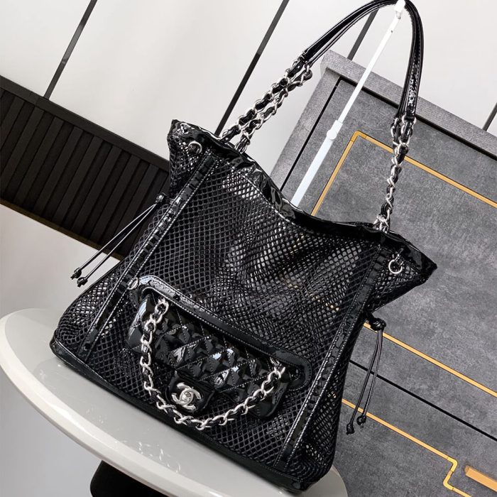 Chanel Medium La Madrague Tote(HIGH-END GRADE) - Image 2