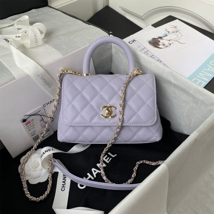 Chanel MINI COCO Handle Bag(HIGH-END GRADE) - Image 2