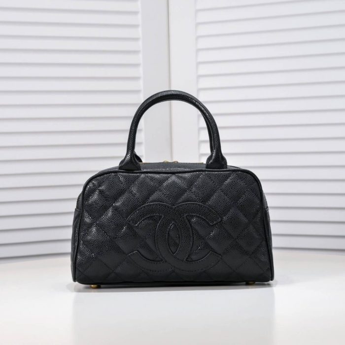 CHANEL Medium Vintage Boston Bag - Image 3