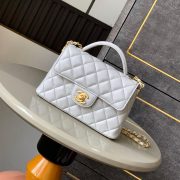 CHANEL Small Flap Bag with Top Handle(HIGH-END GRADE) - Image 2