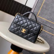 CHANEL Small Flap Bag with Top Handle(HIGH-END GRADE) - Image 2