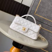 CHANEL Mini Flap Bag with Top Handle(HIGH-END GRADE) - Image 2