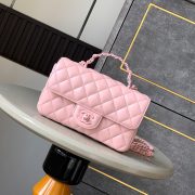 Chanel Mini Flap Bag with Top Handle(HIGH-END GRADE) - Image 2